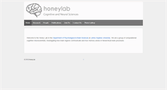Desktop Screenshot of honeylab.org